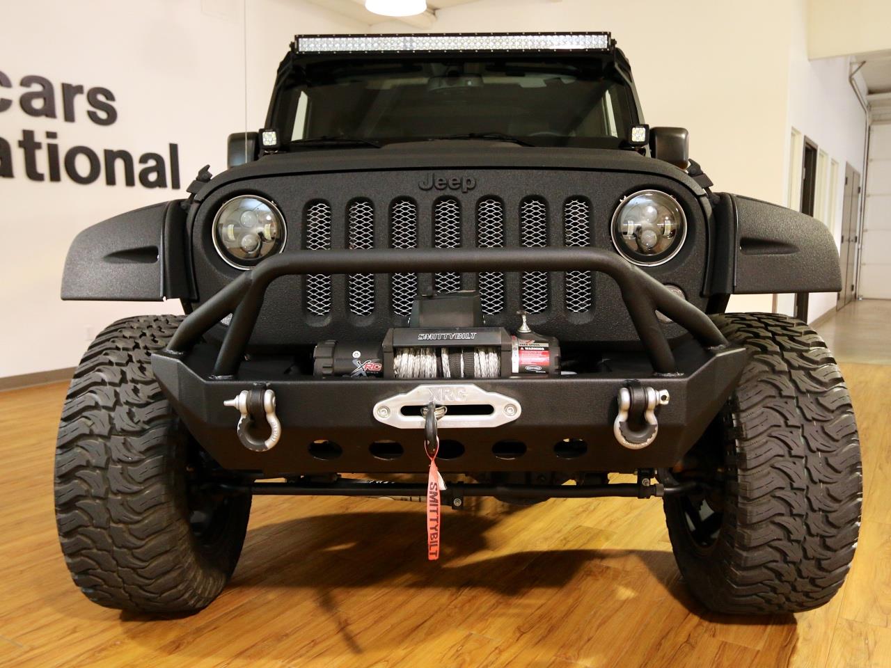 2015 Jeep Wrangler Unlimited Raptor Black Kevlar Coating and Lifted